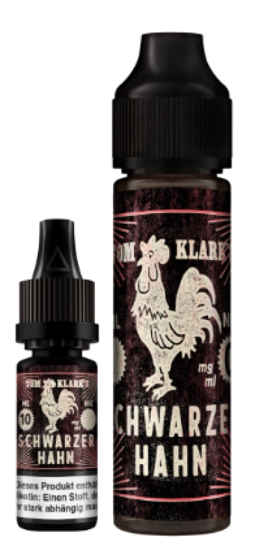Der Schwarze Hahn 60ml 3mg Liquid Tom Klark`s Dampf Shop
